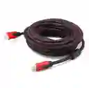 Cable Hdmi 10 Metros Doble Filtro Mallado Punta Dorada