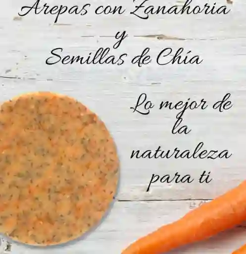 Arepas Chia Y Zanahoria