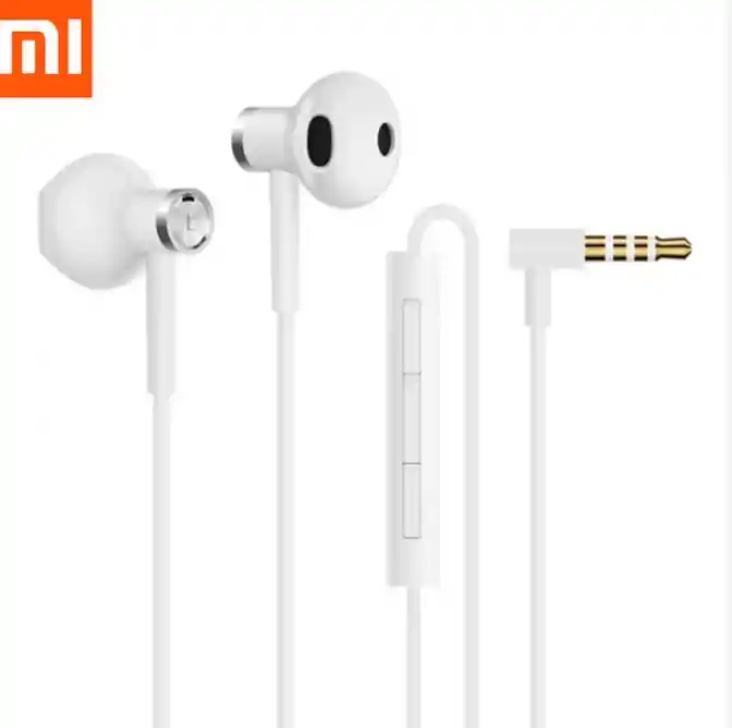 Audífonos Blancos Mi Dual Drive Earphone