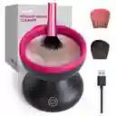 Mini Máquina Lavadora De Brochas De Maquillaje Eléctrica.