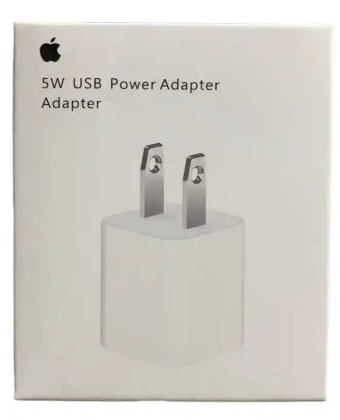 Adaptador Cargador Iphone Usb 5w Power Adapter