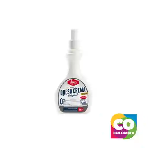 Queso Crema En Spray Marca Alma Embalaje De 1 Unidad Por 300gr