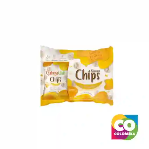 6 Pack Chips Proteína Queso Marca Quinoa Club Embalaje De 1 Unidad Por 72g