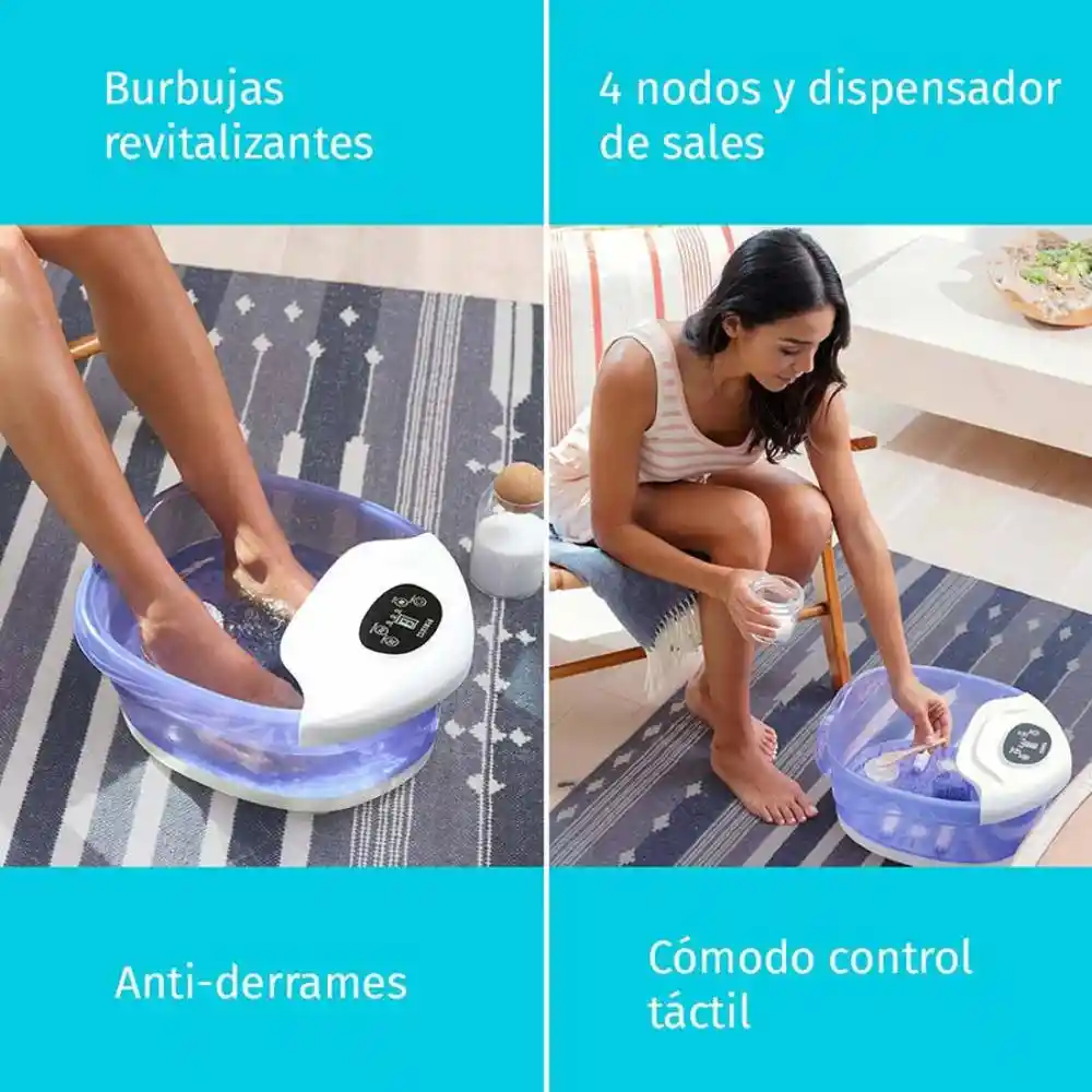 Spa Pies Homedics Fb-500h Con Refuerzo