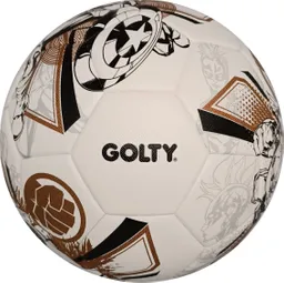 Balón De Fútbol Competencia Golty #5 Avengers Thermobonded/ Blanco
