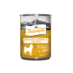 Lata Triumph Perro Chicken X 374gr (pollo)