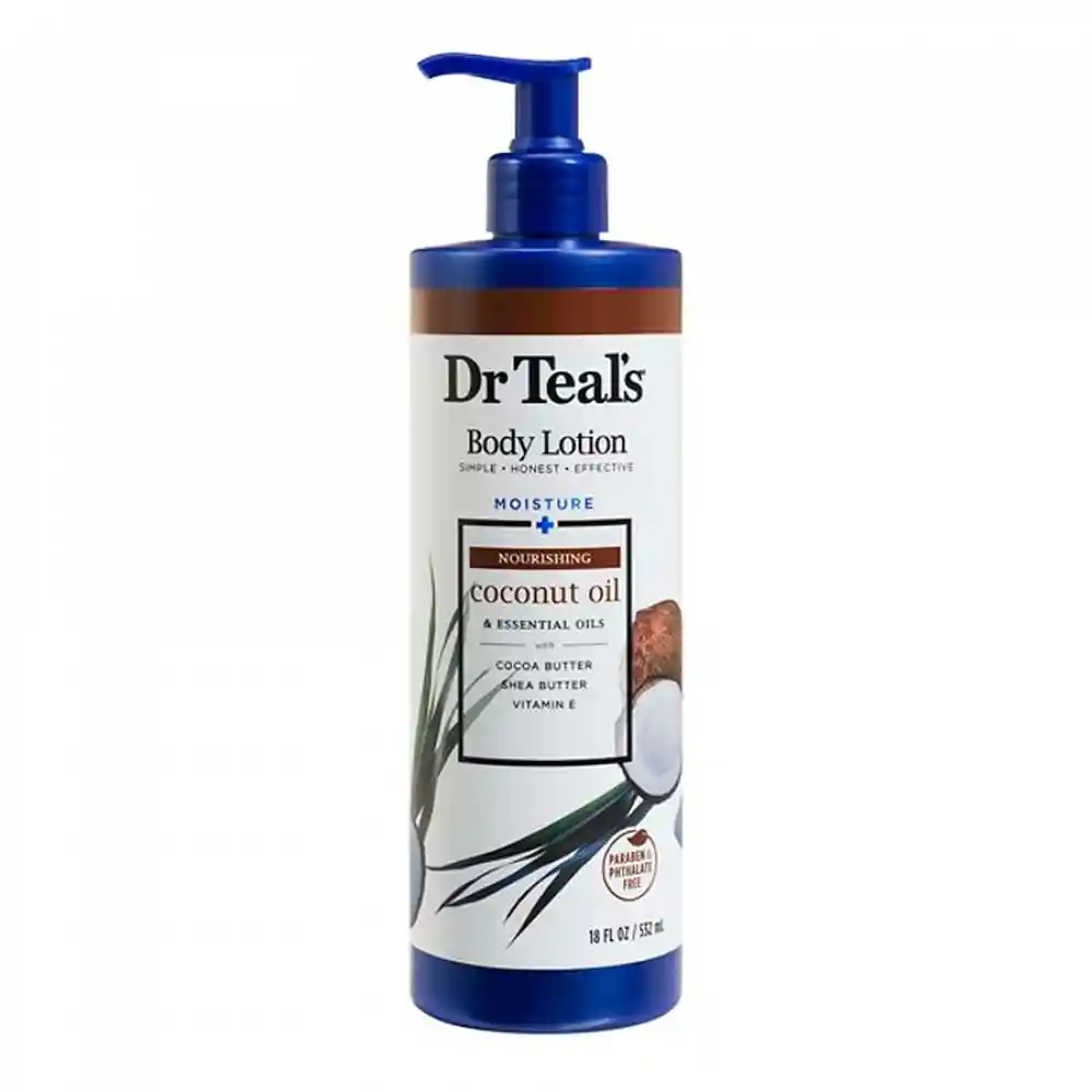 Crema Corporal Dr Teals Coconut Oil