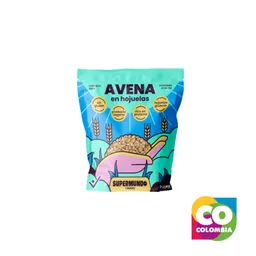 Avena En Hojuelas Sin Gluten Marca El Süper Mundo Embalaje De 1 Unidad Por 500g