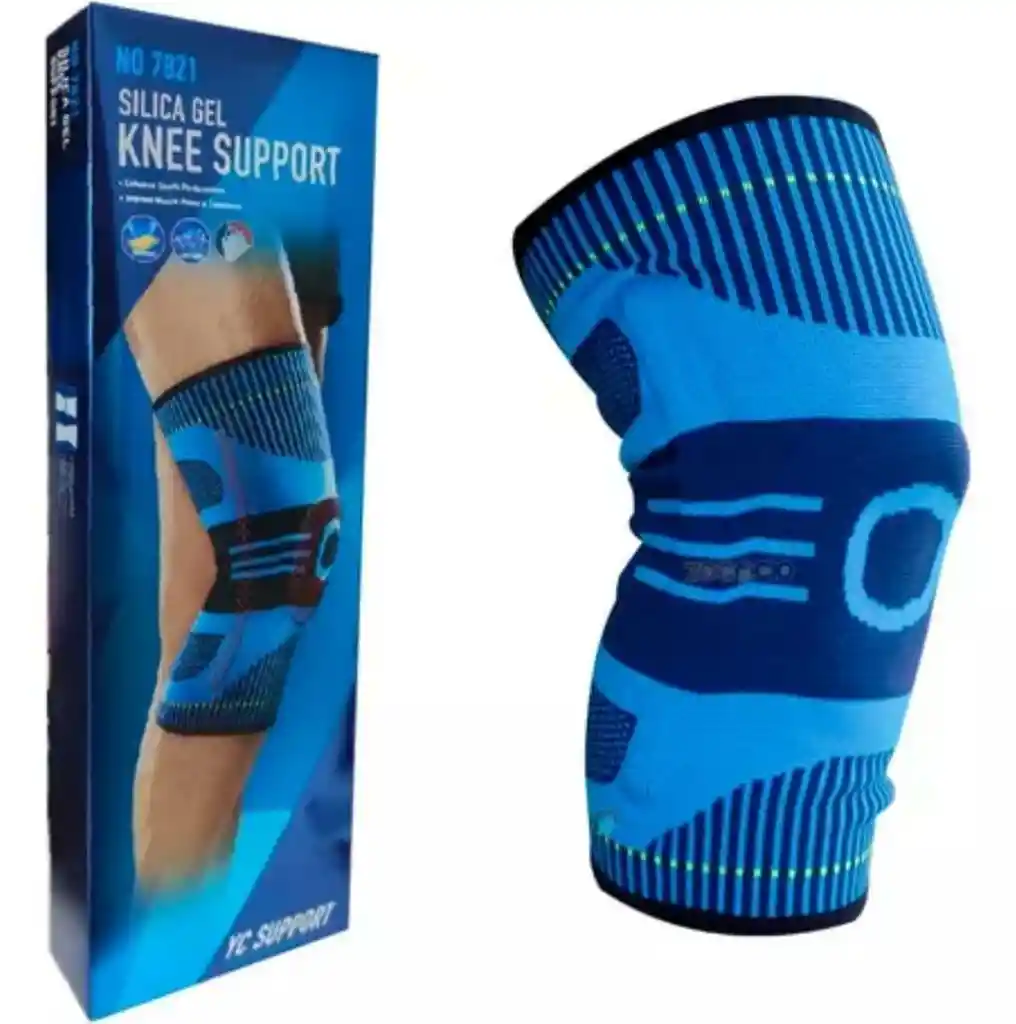 Rodillera Compresión En Gel Soportes Laterales Knee Support