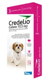 Credelio 112 Mg 2,5-5,5 Kg