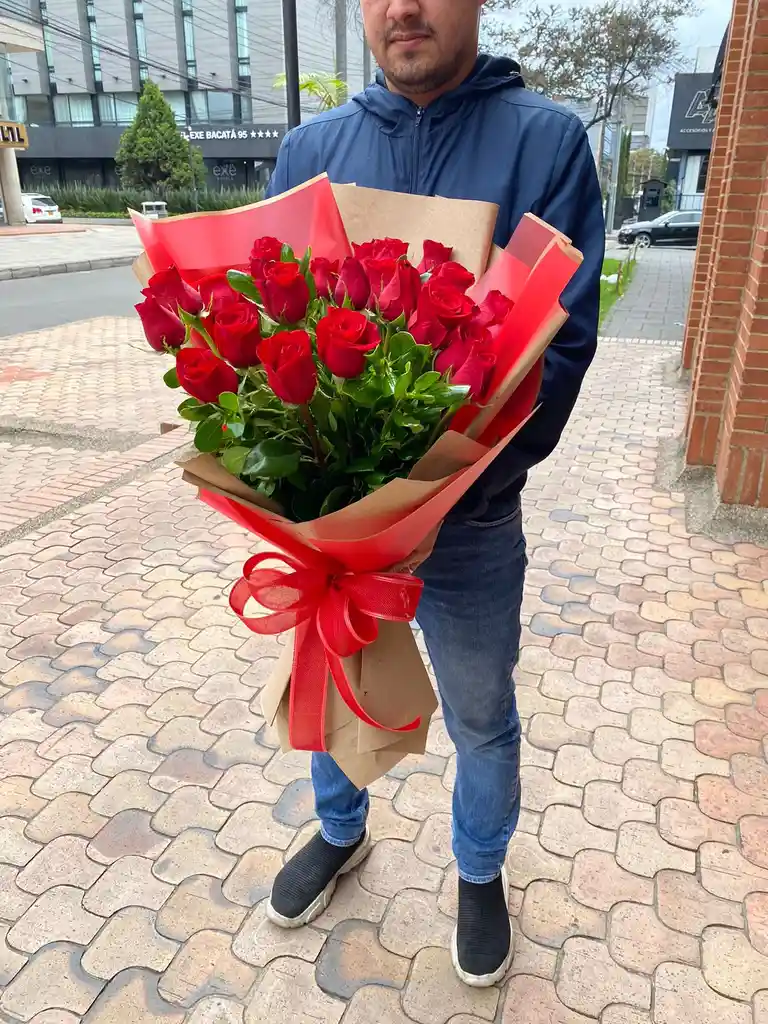 Bouquet De Rosas Rojas