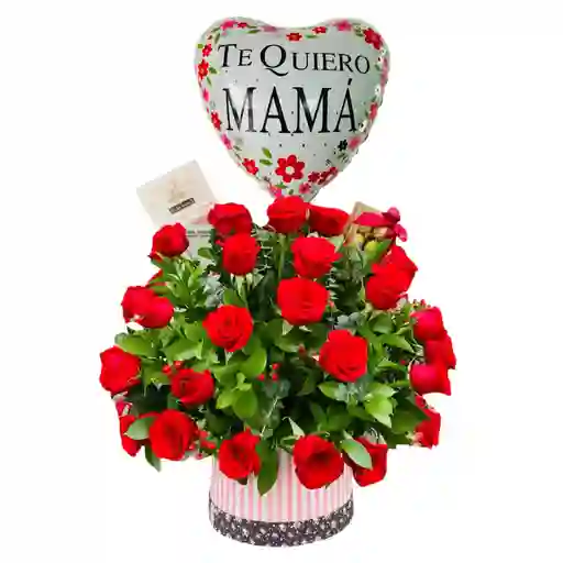 Arreglo Floral De 50 Rosas