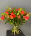 Bouquet De Rosas Naranjas