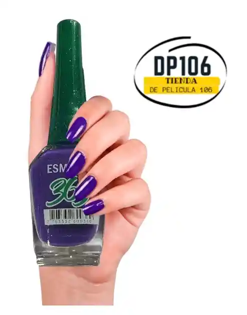 Esmalte Morado Para Uñas