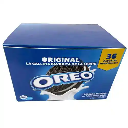 Nabisco Galleta Oreo Original 36 Unidades / 36 G / 1.26 Oz