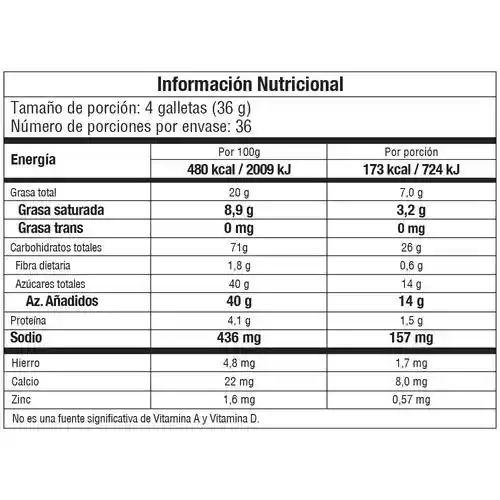 Nabisco Galleta Oreo Original 36 Unidades / 36 G / 1.26 Oz