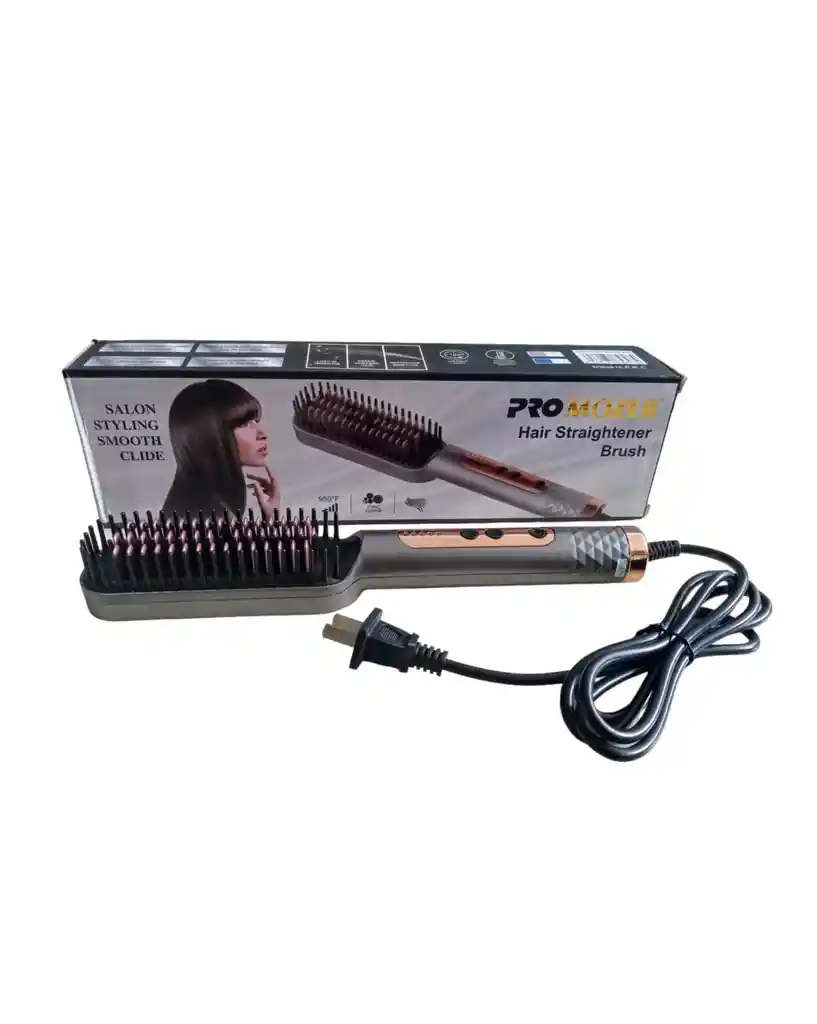 Cepillo/plancha Alisador Cerámica Ergonómico Promozer