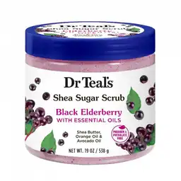 Azucar Exfoliante Dr Teals Black Edelberry