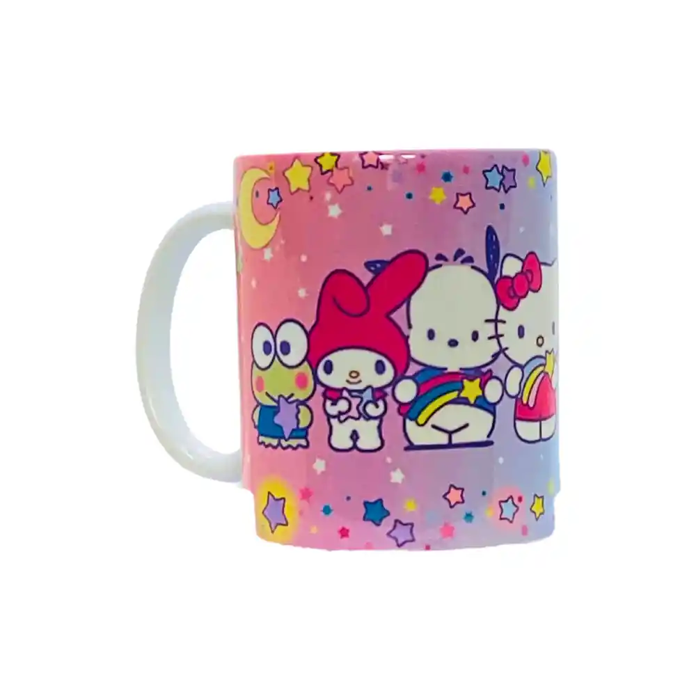 Mug Hello Kitty Y Sus Amigos 11 Oz.