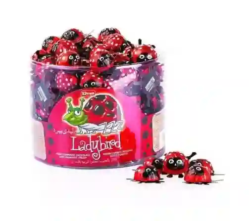 Choco Animalitos Mariquita Lady Bird Elva X100undiades