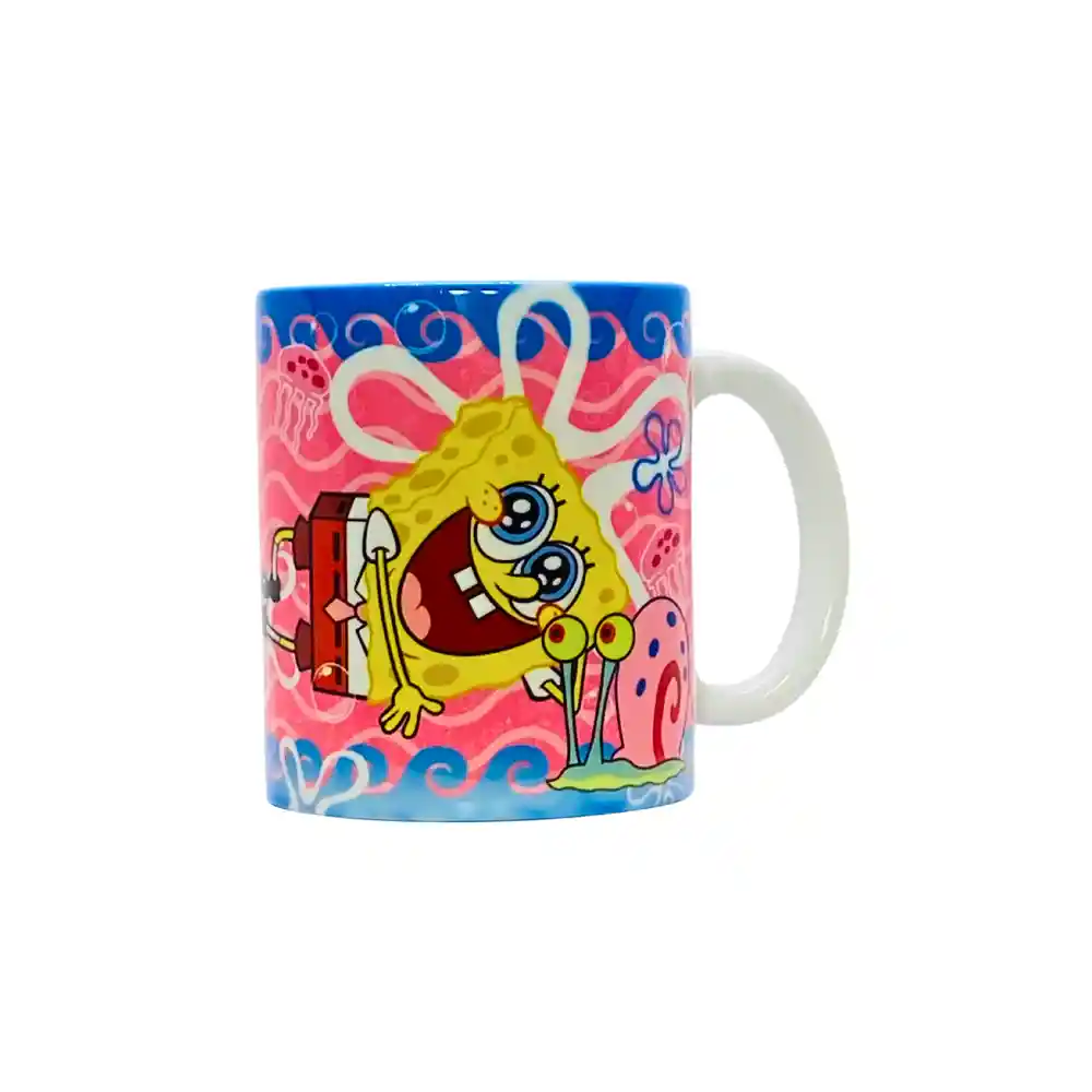 Mug Bob Esponja Plantas Marinas 11 Oz.