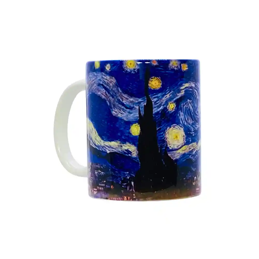 Mug La Noche Estrellada De Van Gogh 11 Oz.