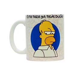Mug Homero Simpsons Busca Tu Taza 11 Oz.