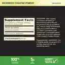 Creatina Micronizada Optimum Nutrition 120 Servicios