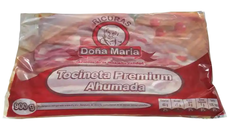 Tocineta Premium Ahumada 900gr