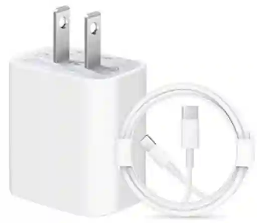 Cargador Iphone 25w (incluye Cable Y Cubo)