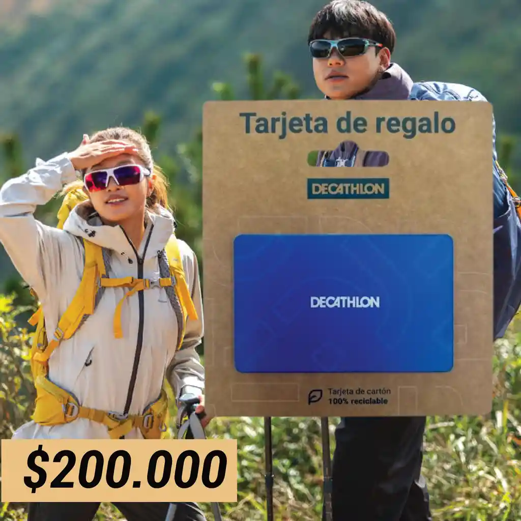 Tarjeta Regalo Decathlon $200.000