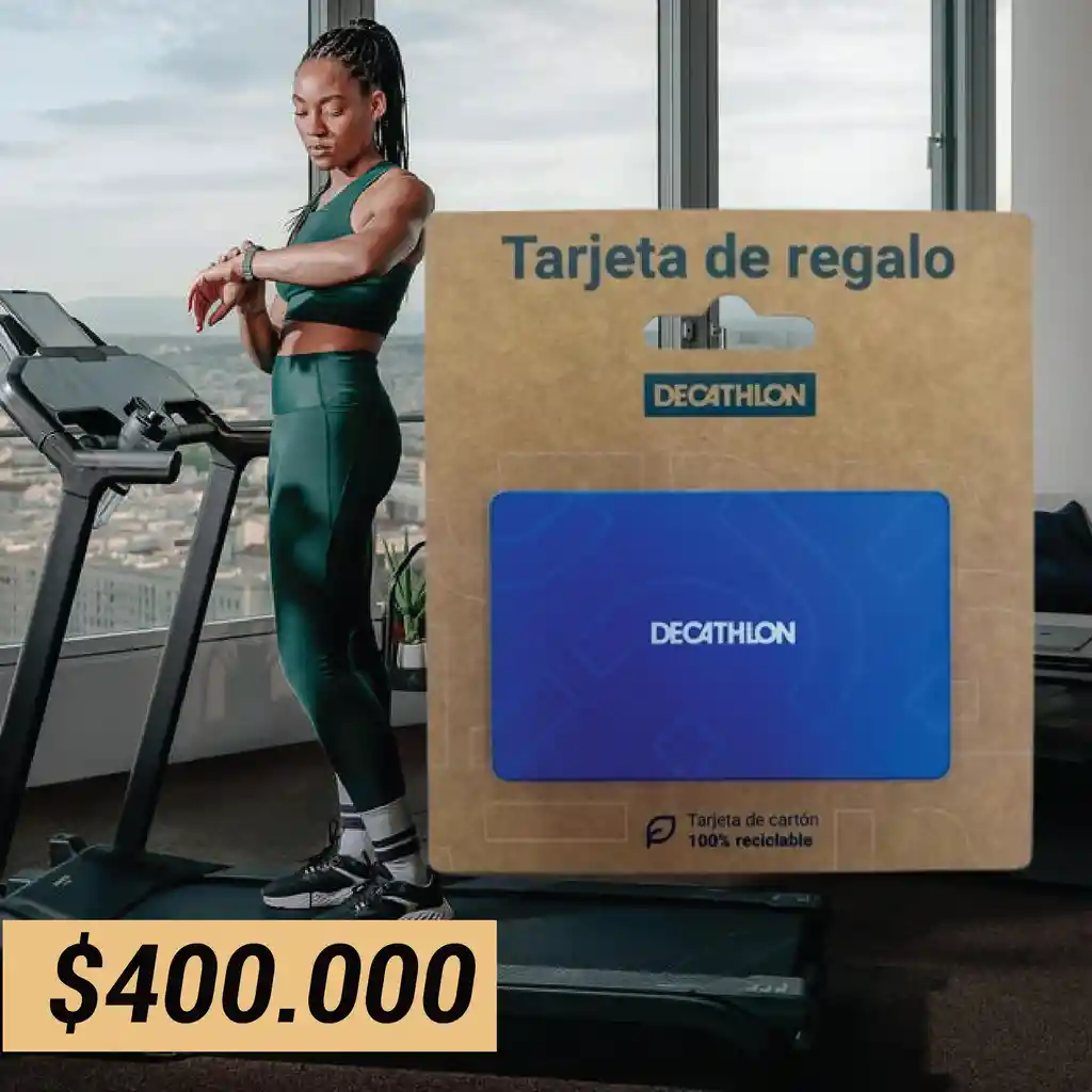 Tarjeta Regalo Decathlon $400.000