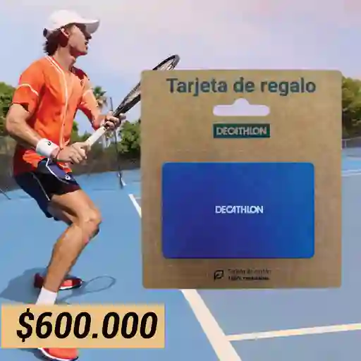 Tarjeta Regalo Decathlon $600.000
