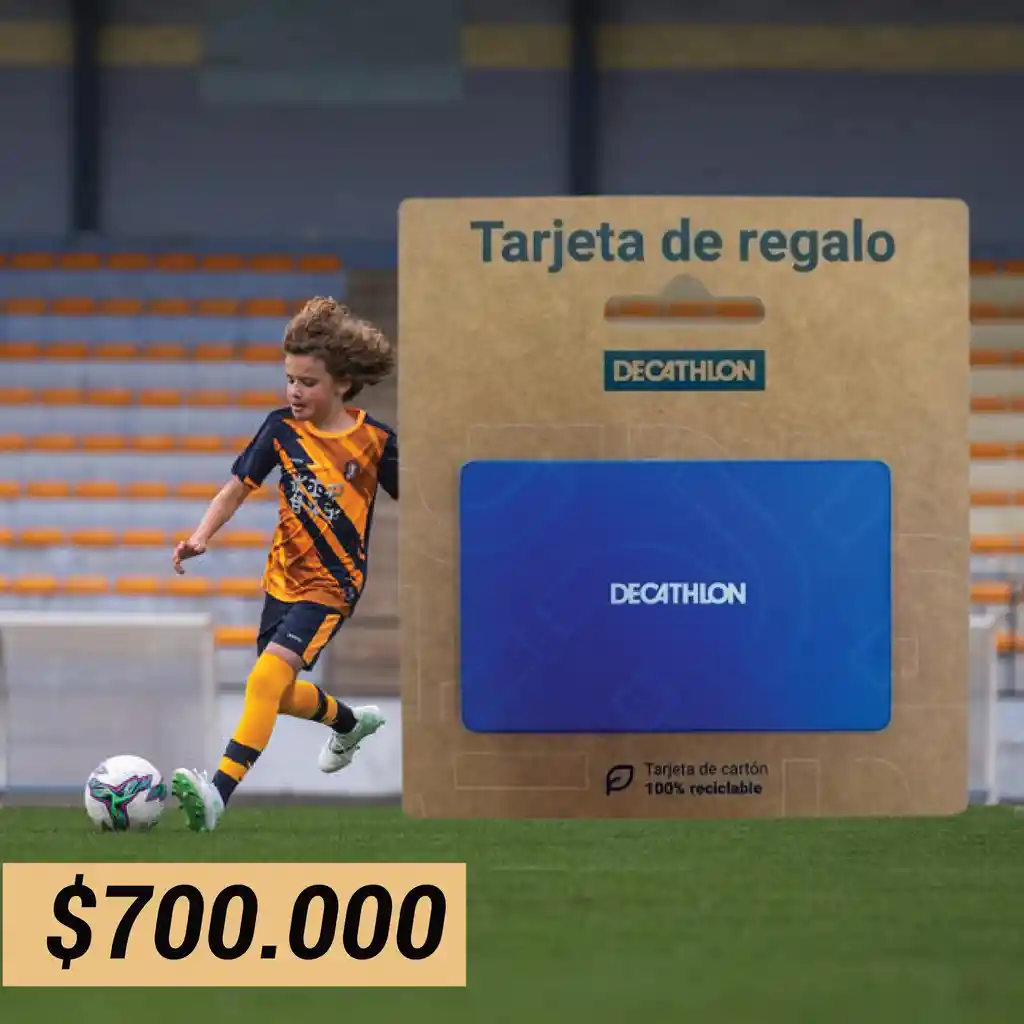 Tarjeta Regalo Decathlon $700.000