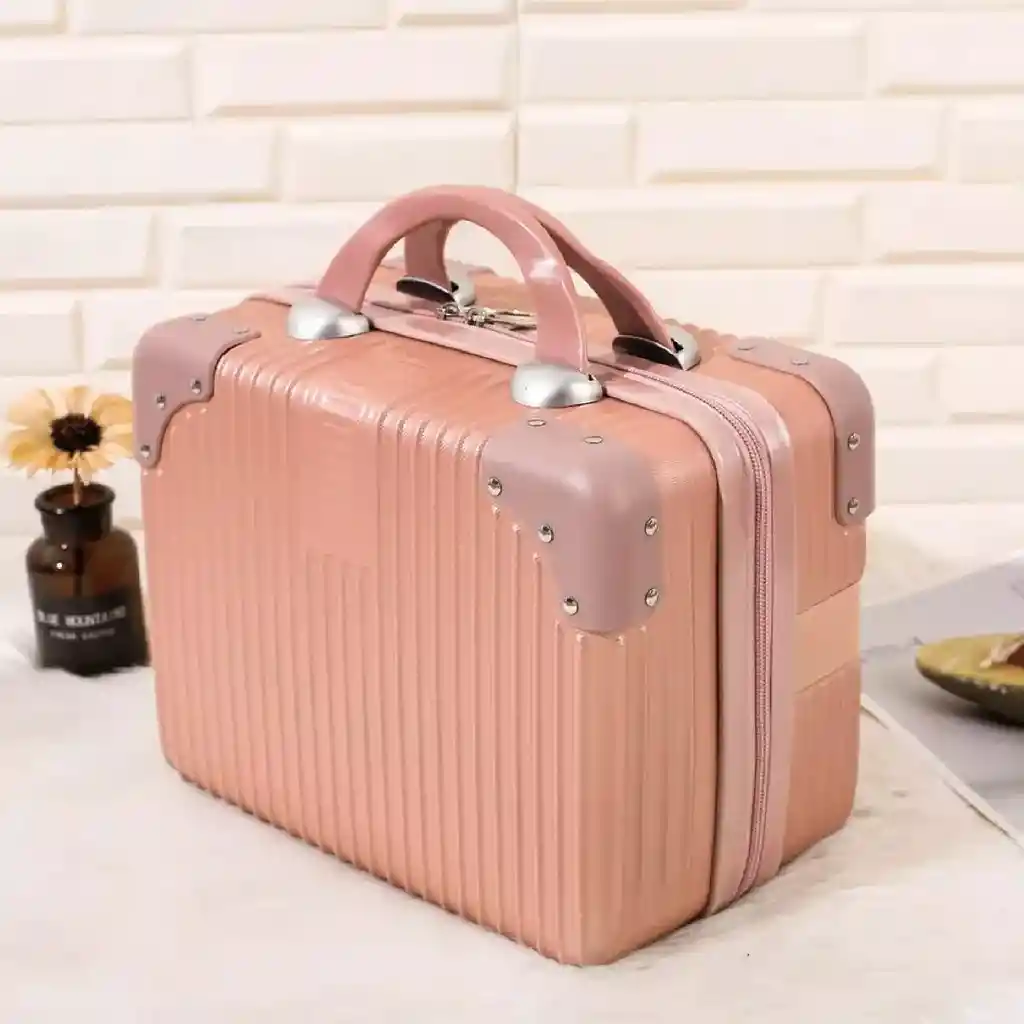 Maleta De Mano Cosmetiquera Viajera Resistente 16 Pulgadas