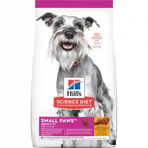 Hills Science Diet Adult 7+ Small And Mini 4.5 Libras (para Perros Senior O Mature Pequeño O Miniatura)