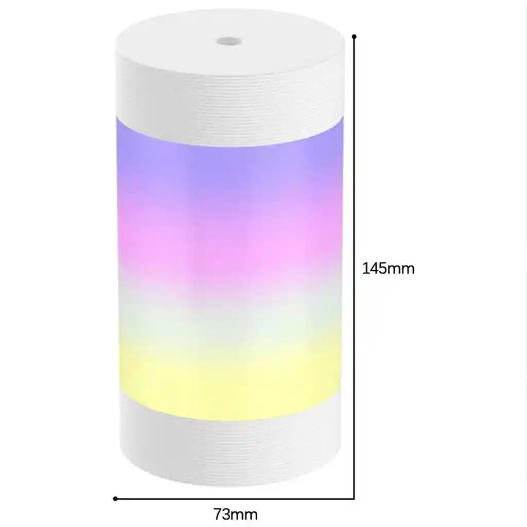 Difusor De Aromaterapia Con Luces Led - Capacidad De 300 Ml