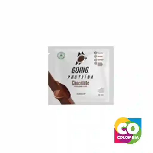 Sachet Proteína Chocolate Marca Going Embalaje De 1 Unidad Por 30g