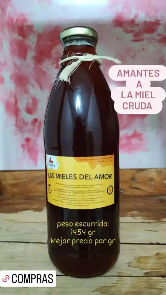 Miel De Abejas Cruda Amazonica 1454 Gr