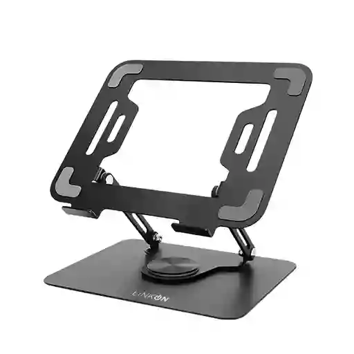 Soporte Rotativo Para Portatil Ipad Tablet Aluminio Plegable