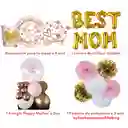 Kit Decoracion Best Mom Dia De La Madre