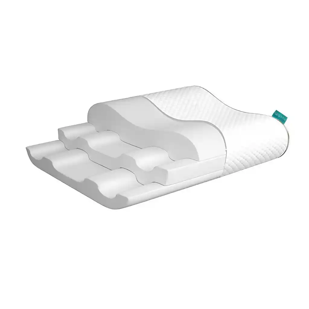 Almohada Viscoelastica Memory Foam Cervical Noobe Ajustable