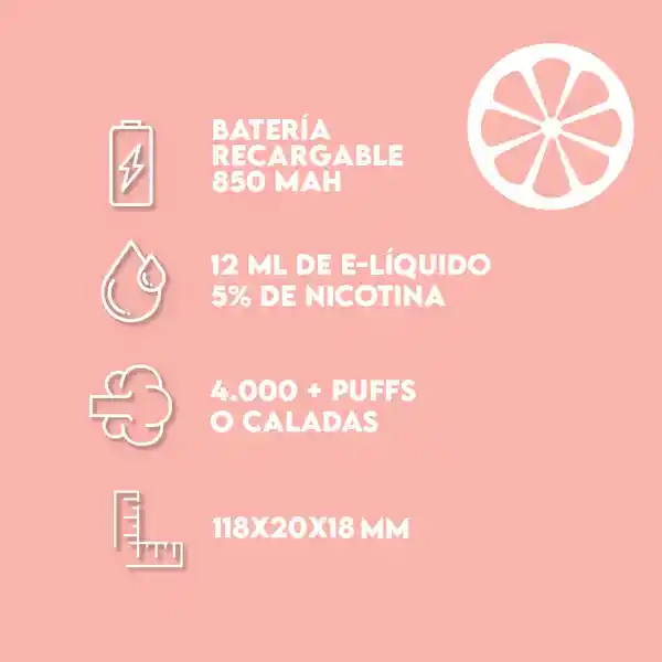 Pink Lemonade Boom 5% Nicotina