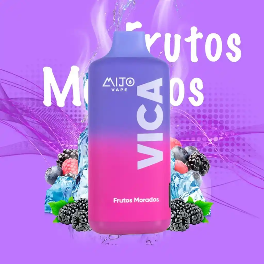 Vape Mijo Vica Frutos Morados - 6.500