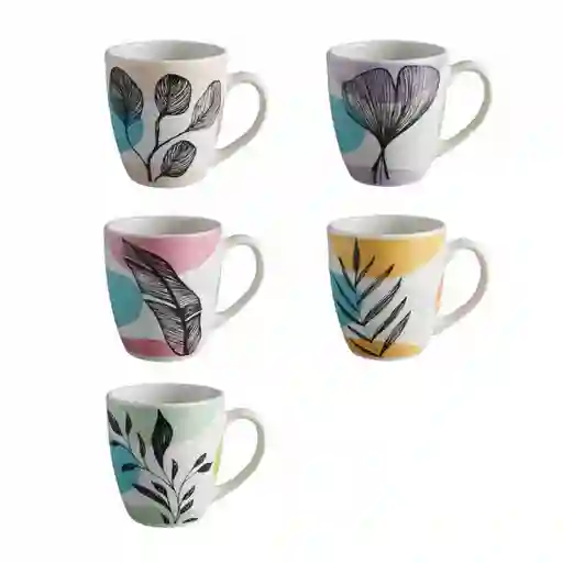 Mug Taza Cafe Corona 276.7ml Artemisa En Ceramica