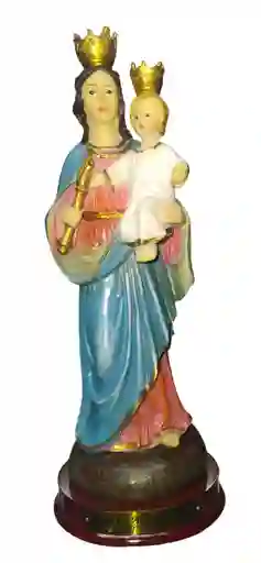 Figura Religiosa Firenzi Santo En Ceramica 22 Cm De Alto Virgen Auxiliadora 8