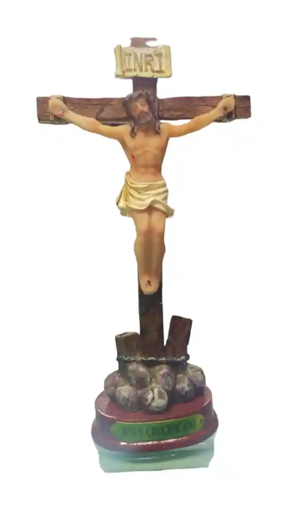 Figura Religiosa Firenzi Santo En Ceramica 17 Cm De Alto Cristo