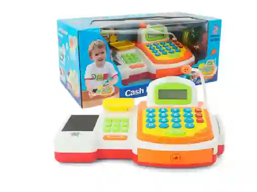 Caja Registradora Calculadora Con Accesorios Sonido Para Niños Y Niñas