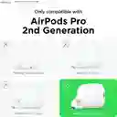 Elago Estuche De Silicona Para Airpods Pro 2 Con Cordón En Rosado
