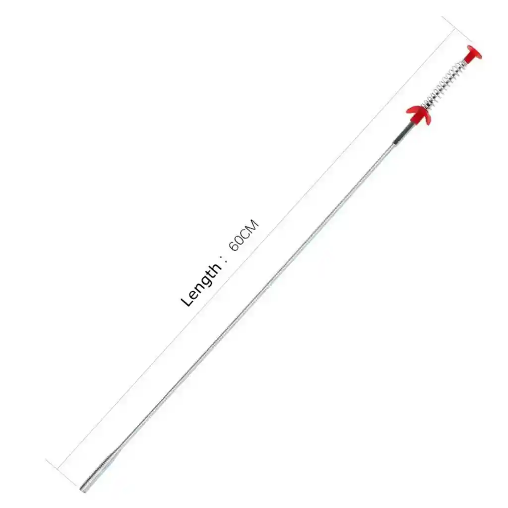 Sonda Destapa Cañería 60 Cm Lavamanos, Baños, Tinas, Duchas